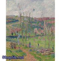 TSD3637 - Tranh sơn dầu cảnh đẹp rừng núi